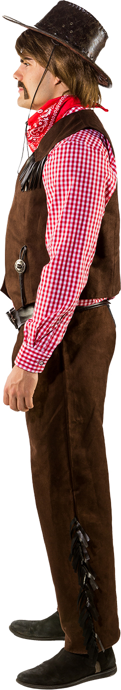 Cowboy Weste Wildlederimitat Cowboy Weste Wildlederimitat