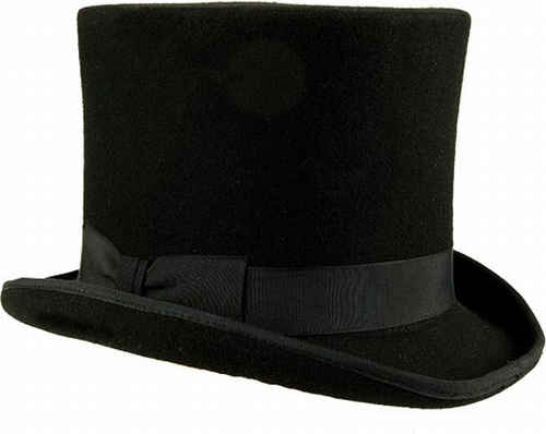 Hochwertiger Zylinder, schwarz Hochwertiger Zylinder, schwarz