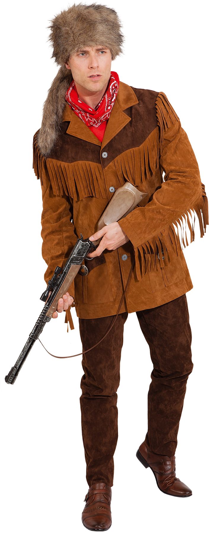 Westernjacke braun