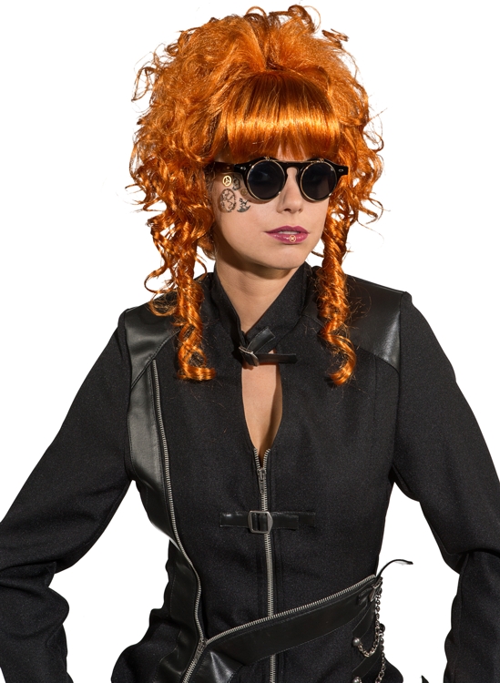 Brille Steampunk mit Klappe Brille Steampunk mit Klappe