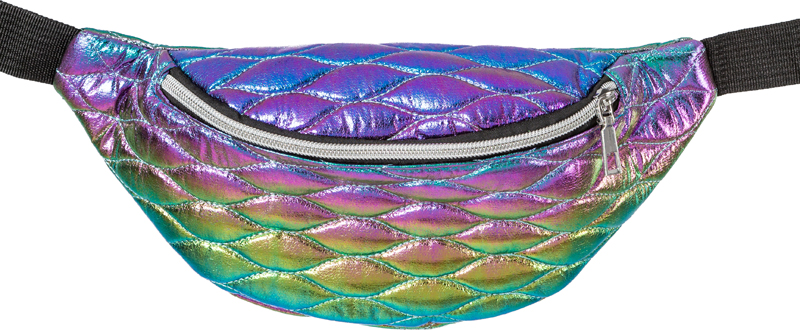 Bauchtasche Disco, bunt 