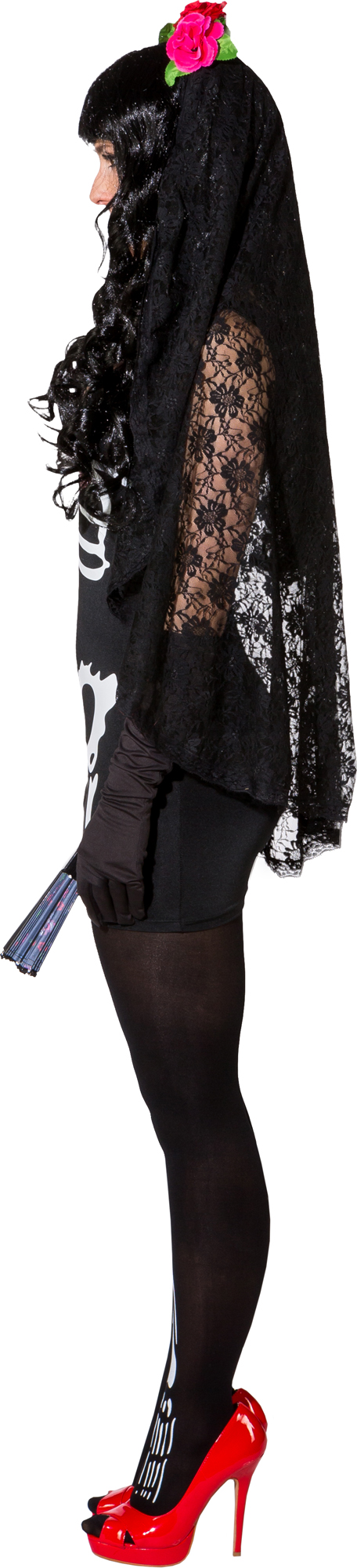 Minikleid Skelett Minikleid Skelett