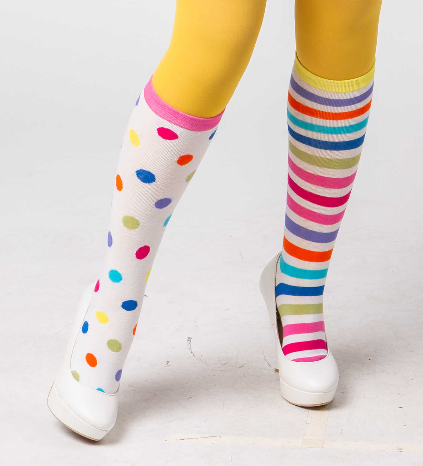 Strümpfe Clown, bunt