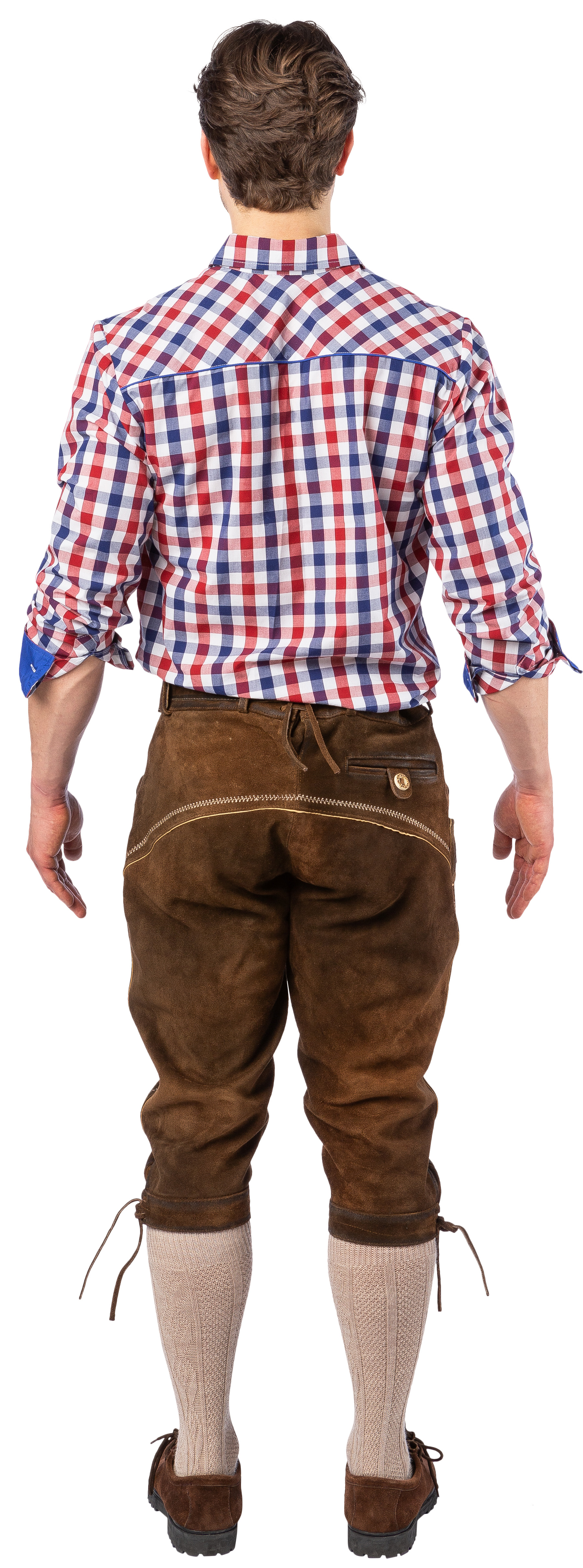 Kniebundlederhose olivbraun Kniebundlederhose olivbraun