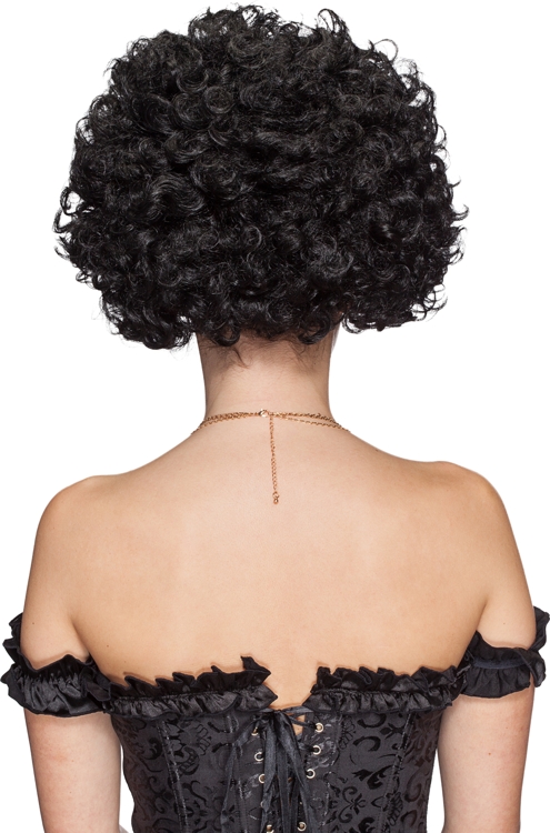 Hair große Locke, schwarz Hair große Locke, schwarz