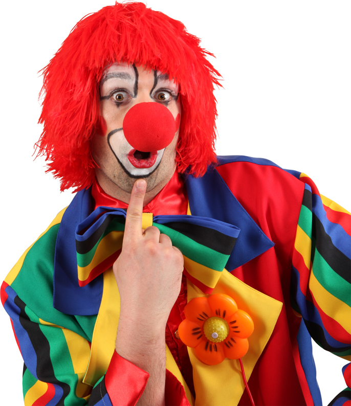 Clown, rot Clown, rot