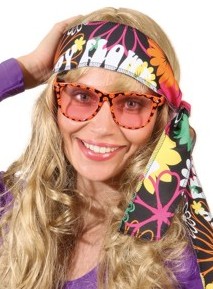 Brille Smiley, orange