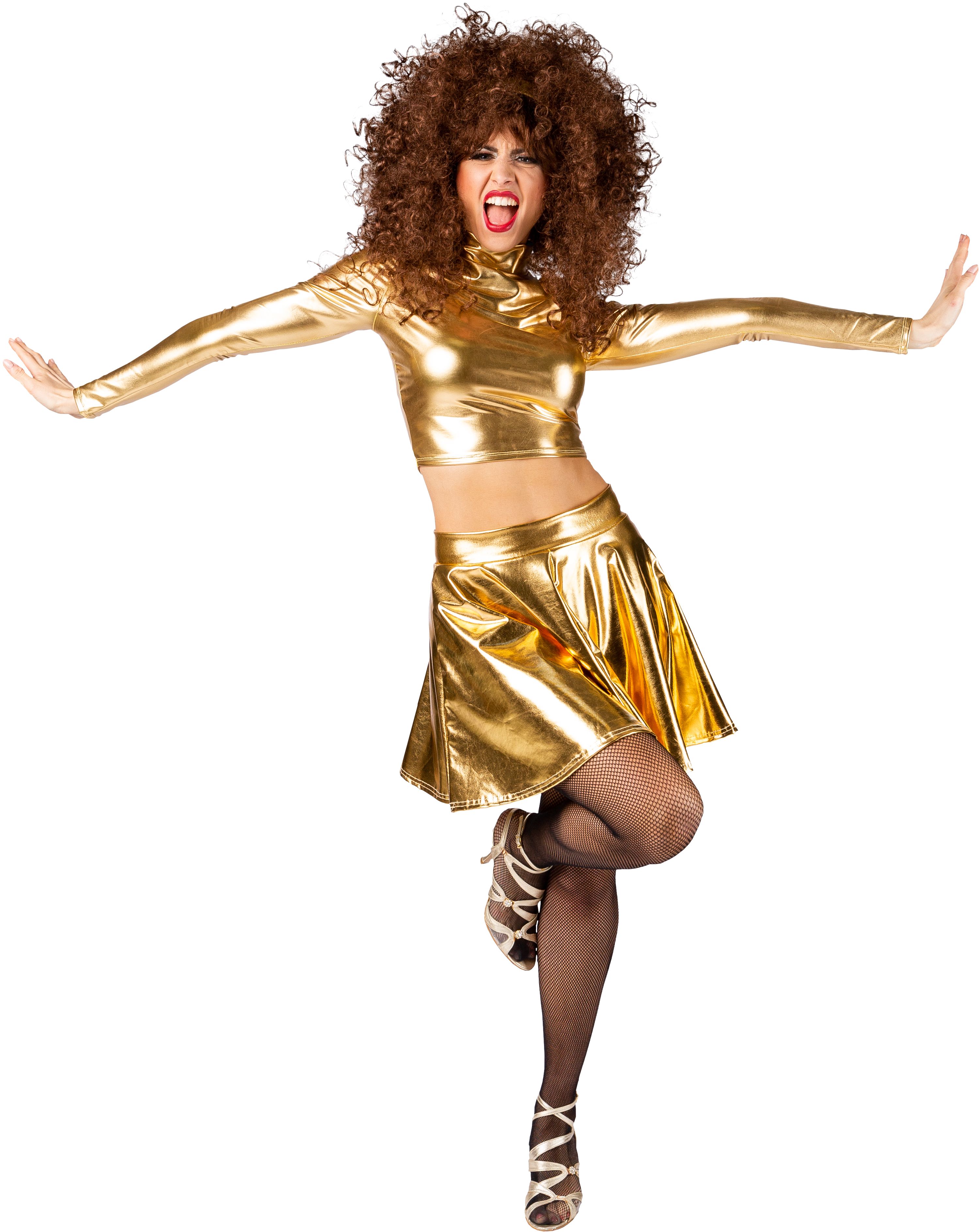 Langarmshirt metallisch, gold Langarmshirt metallisch, gold