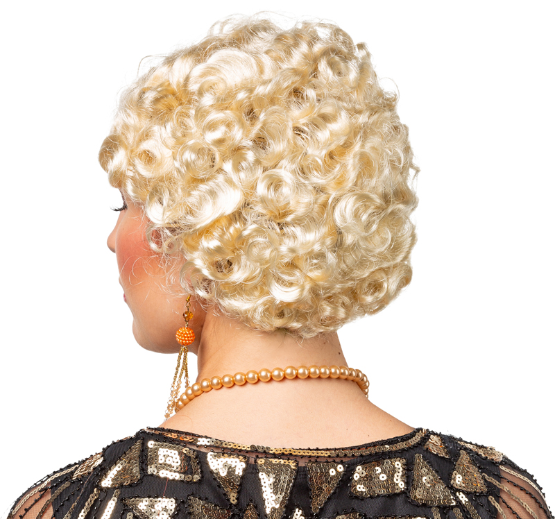 Perücke 20er finger waves, blond Perücke 20er finger waves, blond