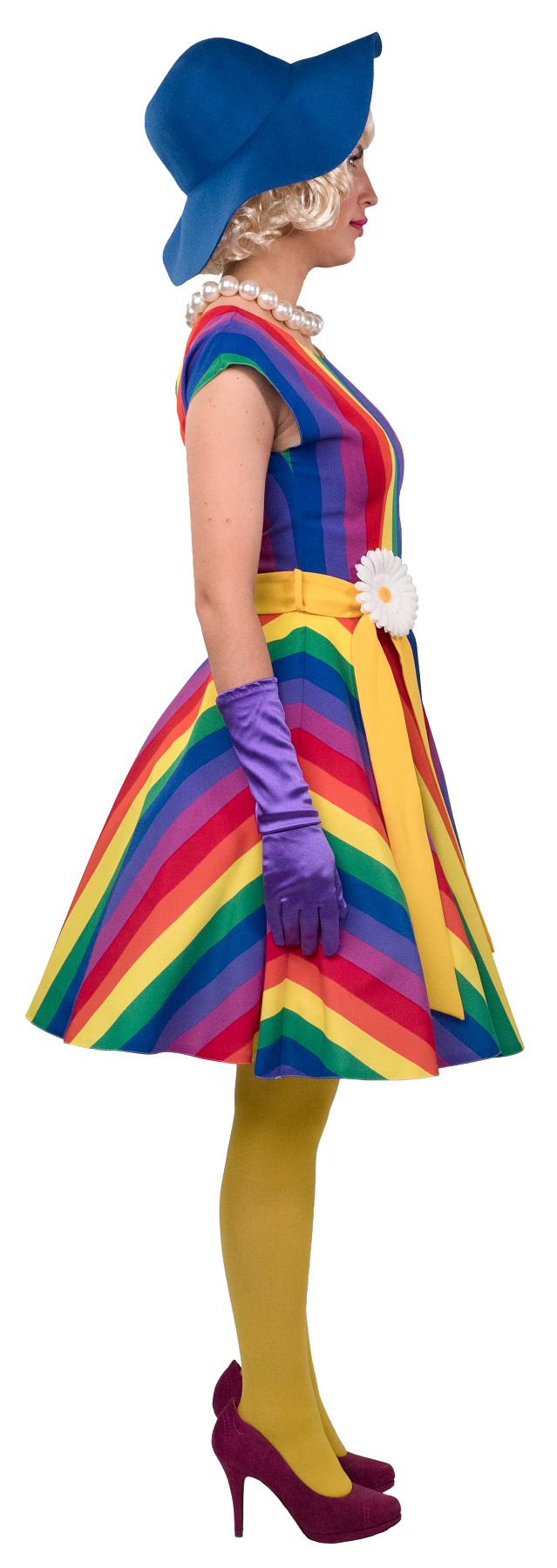 Kleid Regenbogen Kleid Regenbogen