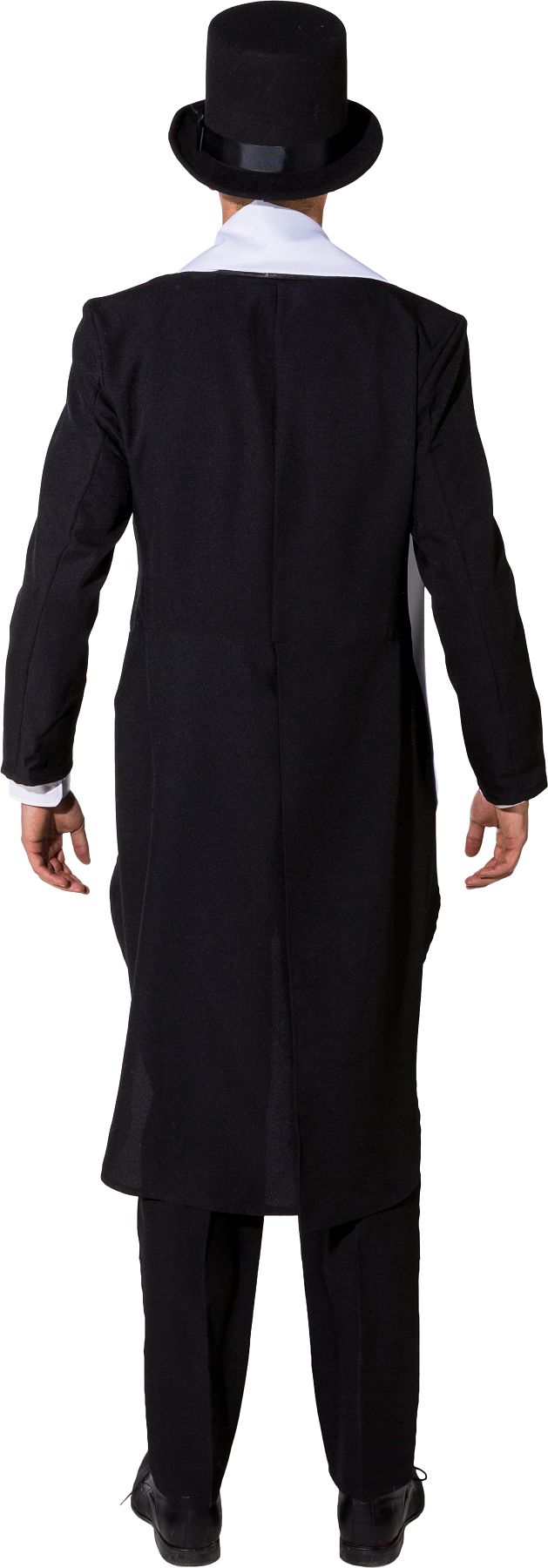 Herrenfrack mit Satin-Schalkragen, schwarz Herrenfrack mit Satin-Schalkragen, schwarz