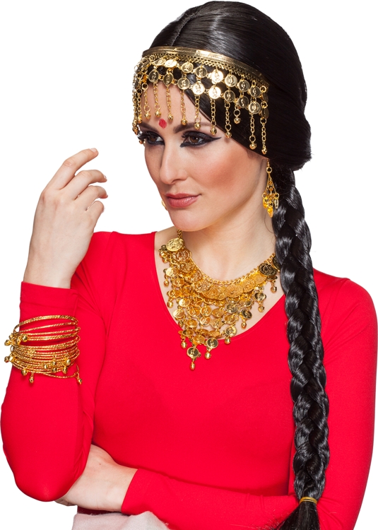 Kopfschmuck mit Münzen Orient Kopfschmuck mit Münzen Orient
