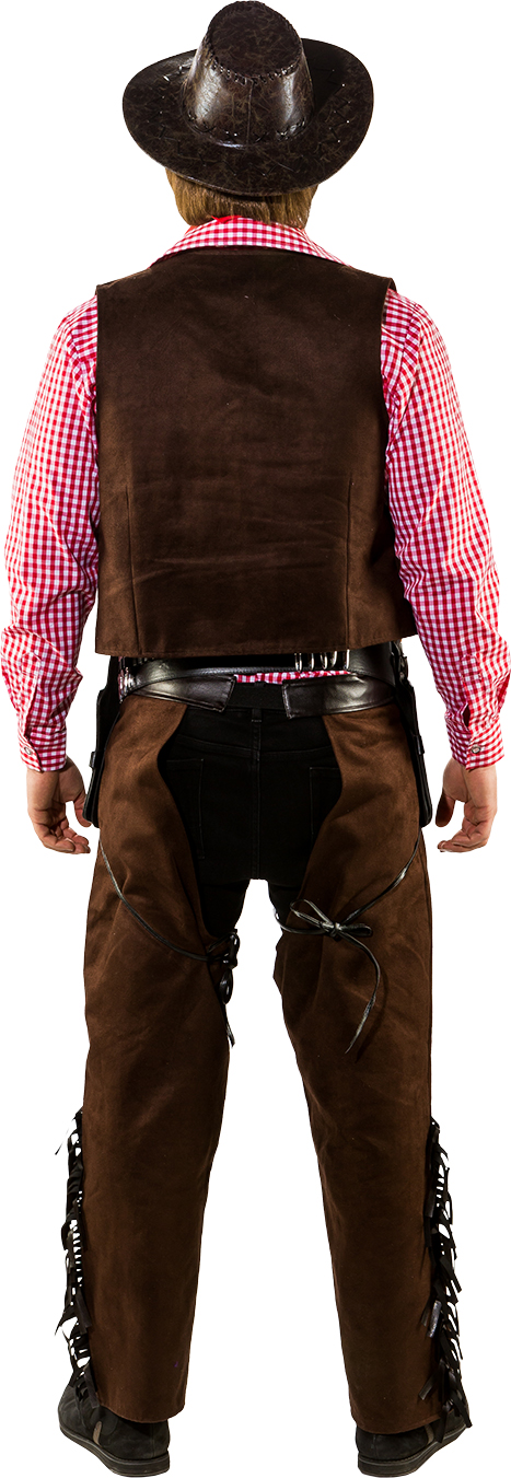 Cowboy Weste Wildlederimitat Cowboy Weste Wildlederimitat
