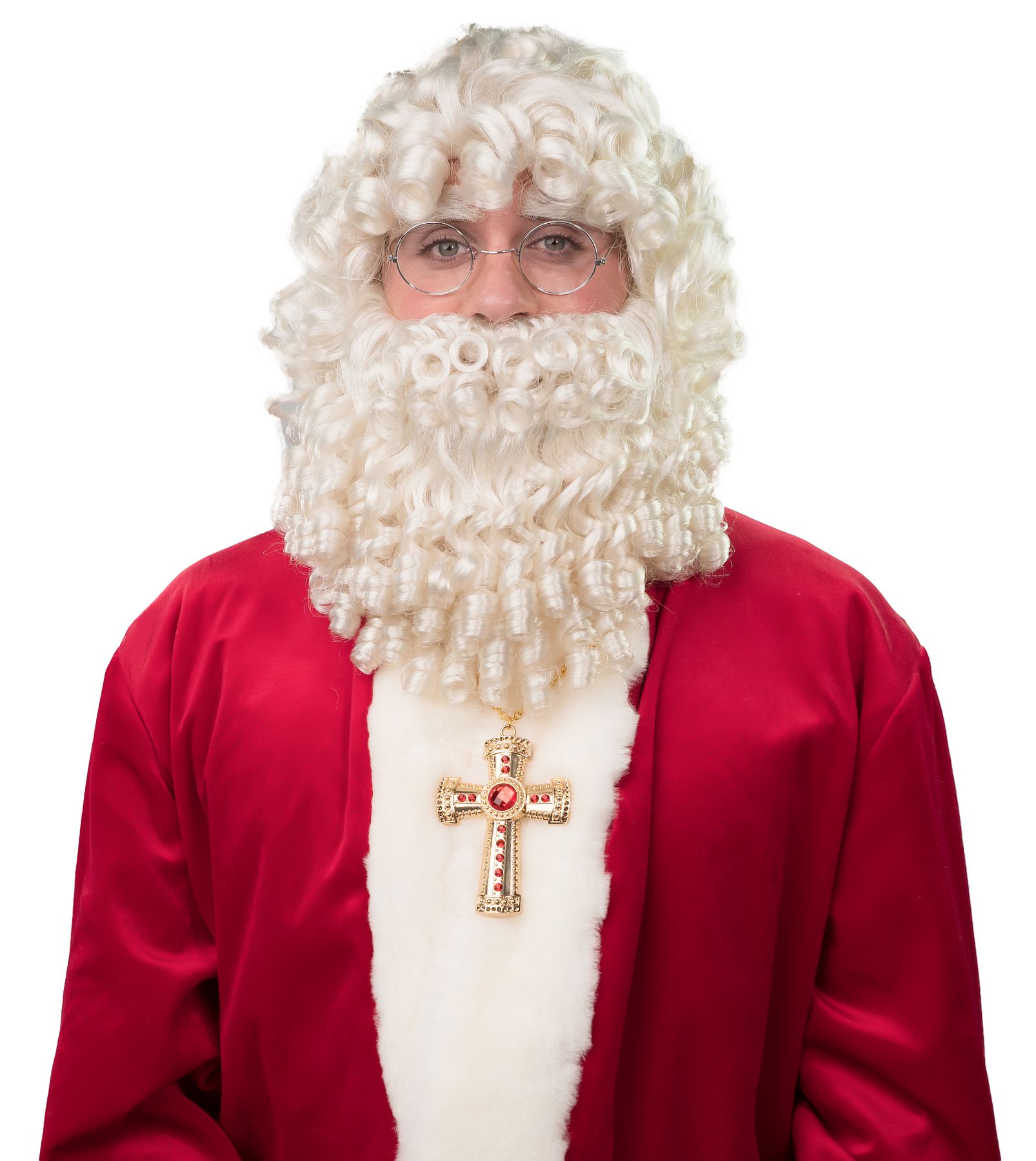 Perückenset Santa Claus Kanekalon