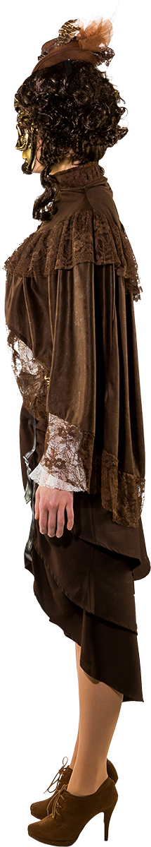 Cape Steampunk, braun Cape Steampunk, braun