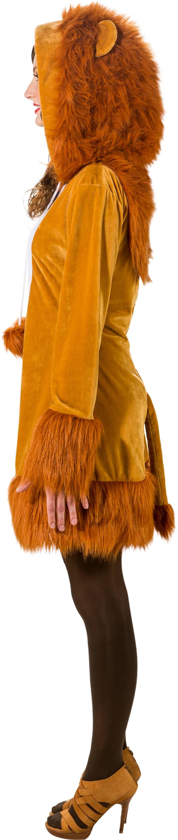 Löwen Kleid mit Mähne Löwen Kleid mit Mähne
