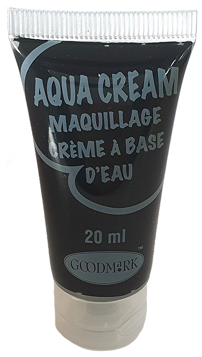 Aqua-Creme Schminke, schwarz Aqua-Creme Schminke, schwarz