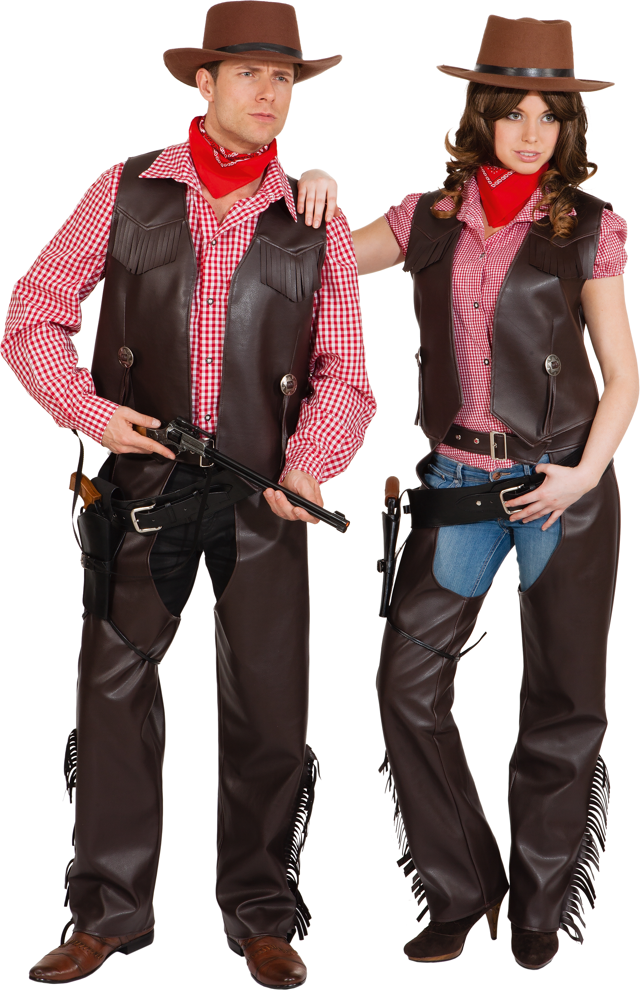 Cowboy-Chaps, braun Cowboy-Chaps, braun