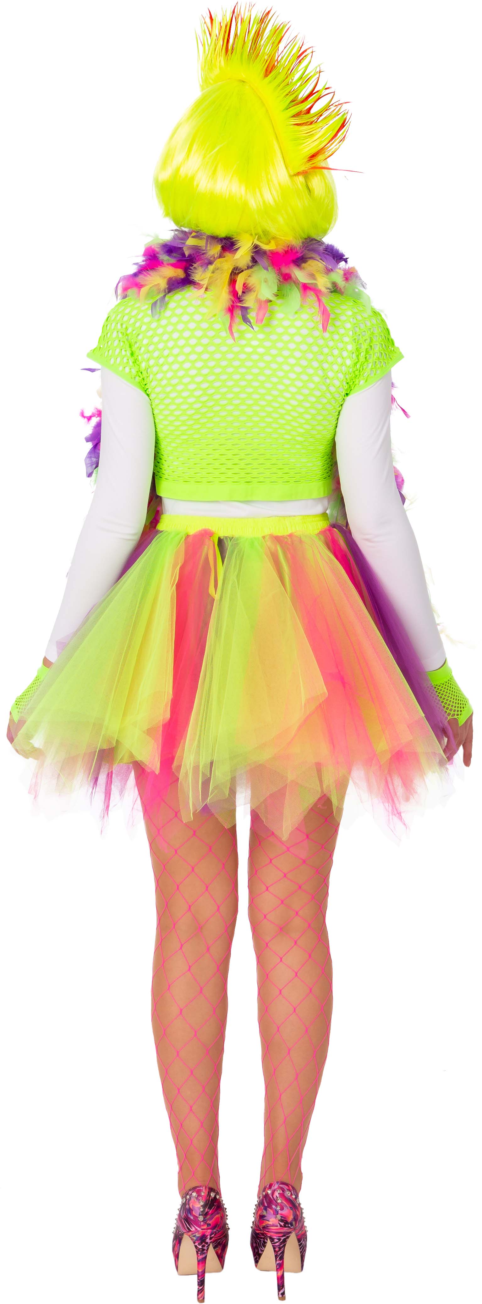 Tutu neongelb, lila, pink Gr. L/XL Tutu neongelb, lila, pink Gr. L/XL