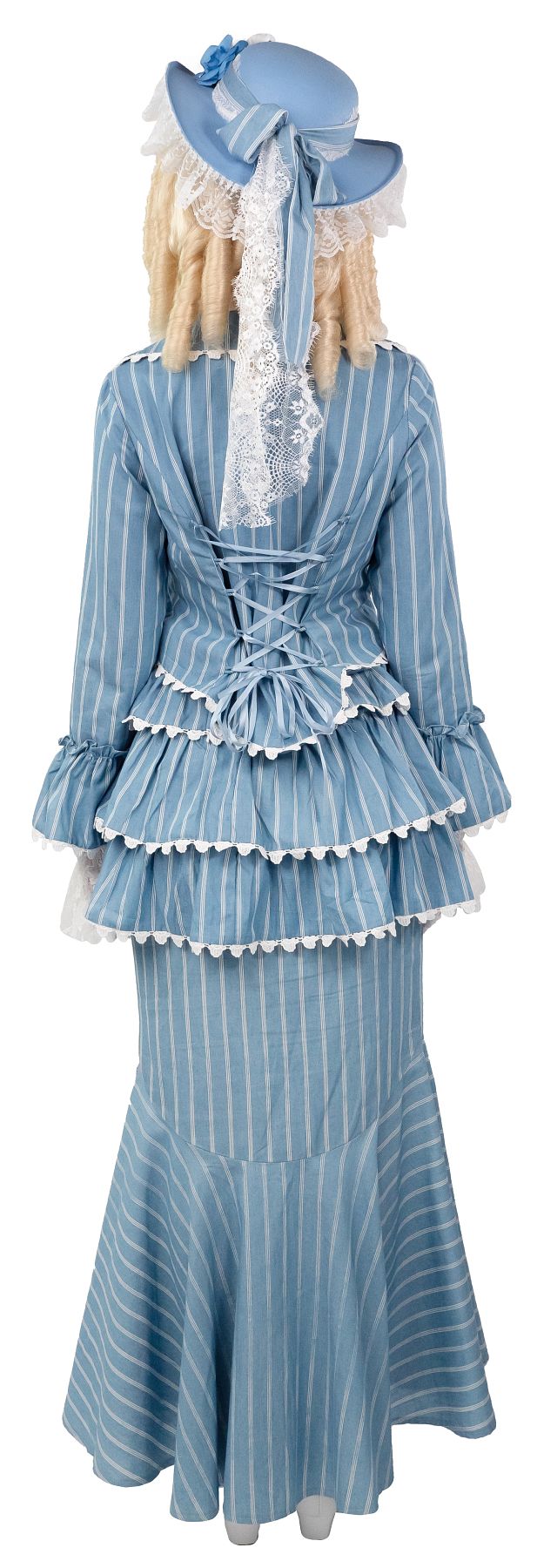 Kostüm Biedermeier, hellblau Kostüm Biedermeier, hellblau