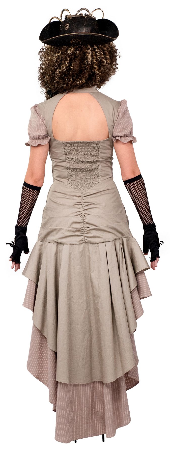 Kleid Steampunk Vokuhila Kleid Steampunk Vokuhila