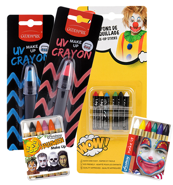 Schminkstift UV-Effekt, rot
