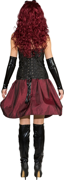 Steampunk Reifrock, weinrot Steampunk Reifrock, weinrot