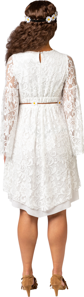 Spitzenkleid Hippie, creme Spitzenkleid Hippie, creme