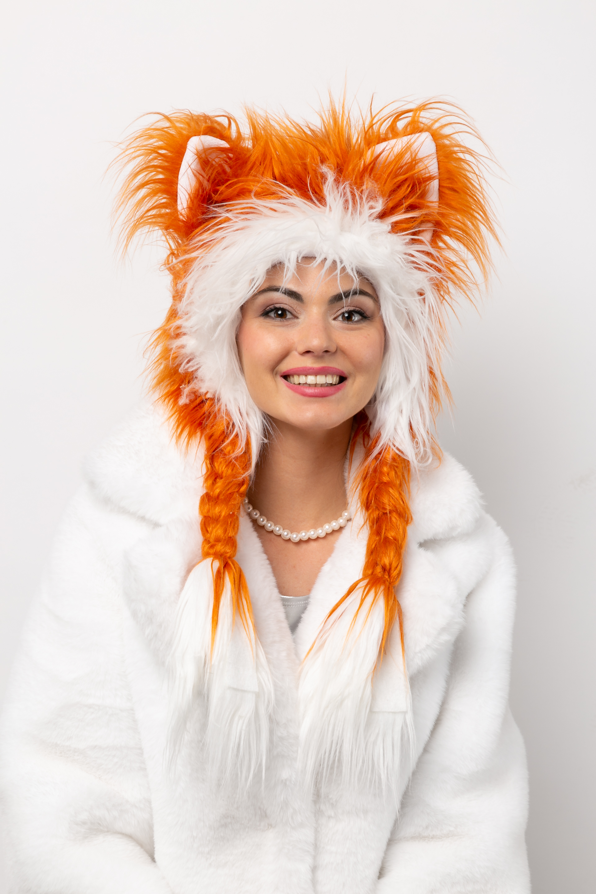 Plüschmütze struppig, Fuchs