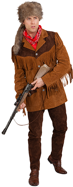 Westernjacke braun Westernjacke braun