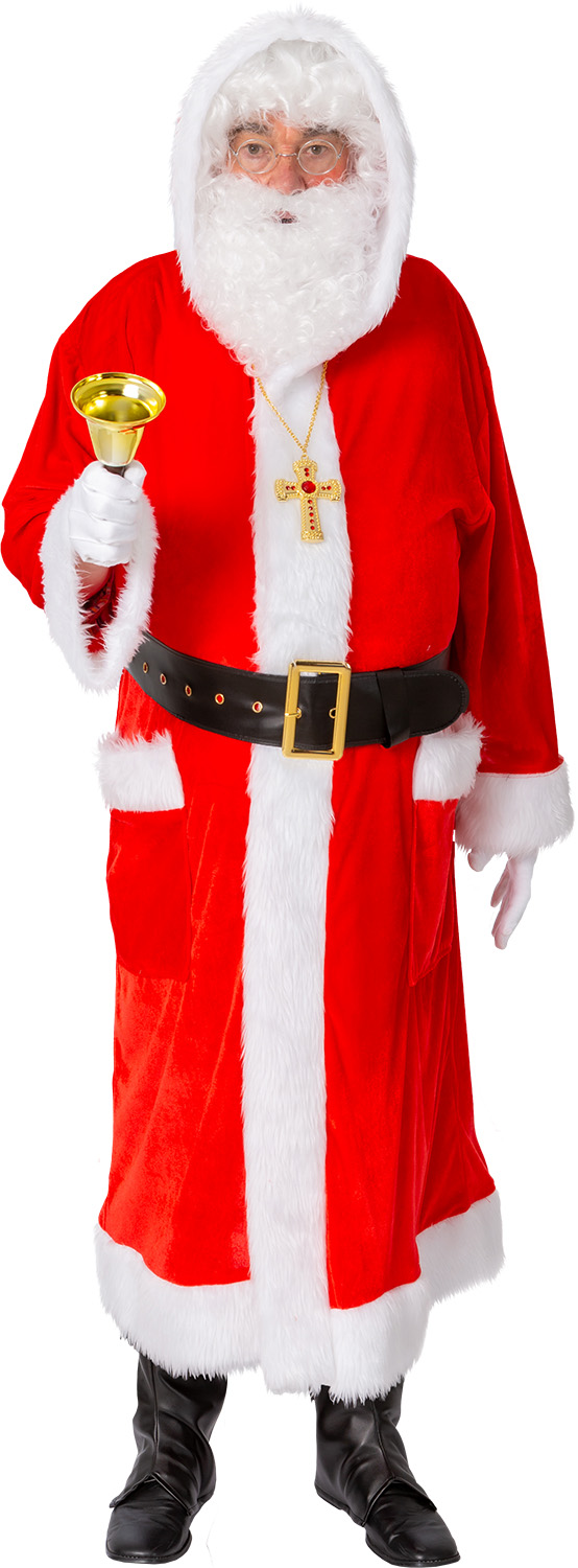 Weihnachtsmannmantel, rot (Vaterartikel)