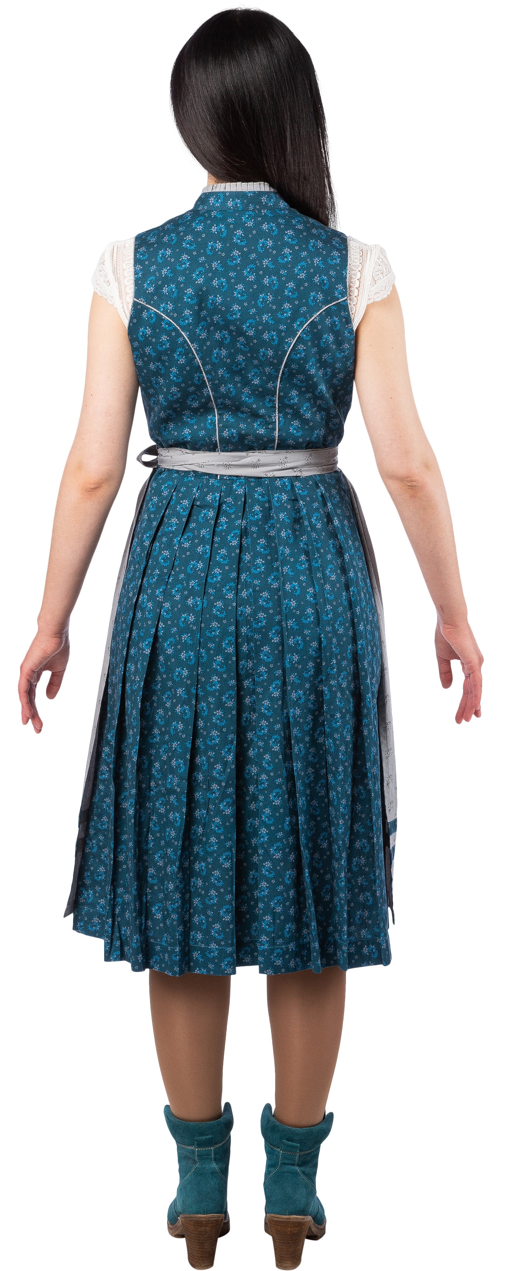 Dirndl "Maeva" blau-grau 44 Dirndl "Maeva" blau-grau 44