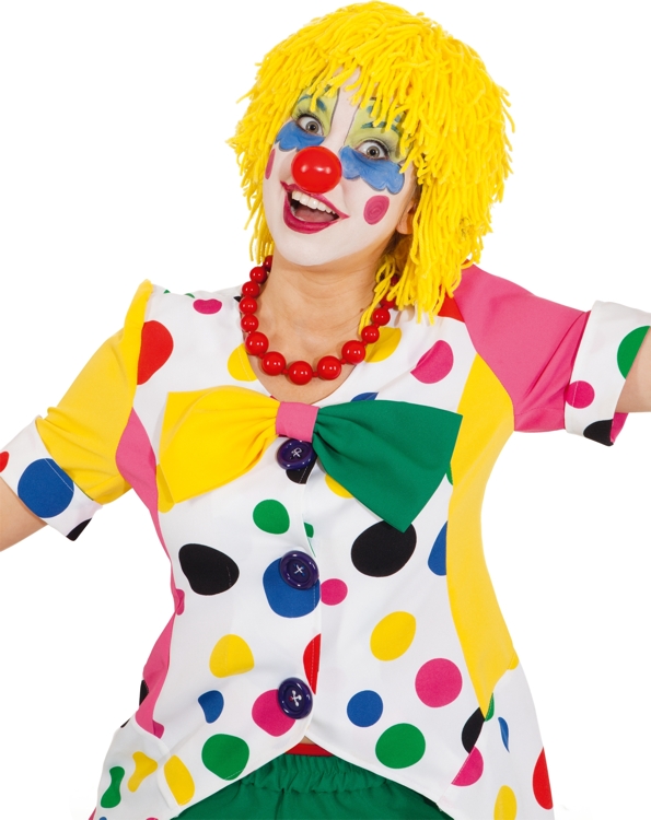 Clown Wolle, gelb Clown Wolle, gelb