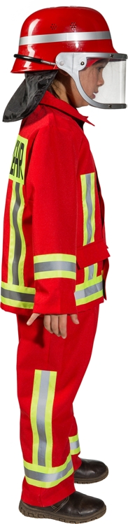 Feuerwehr Junge, rot Feuerwehr Junge, rot