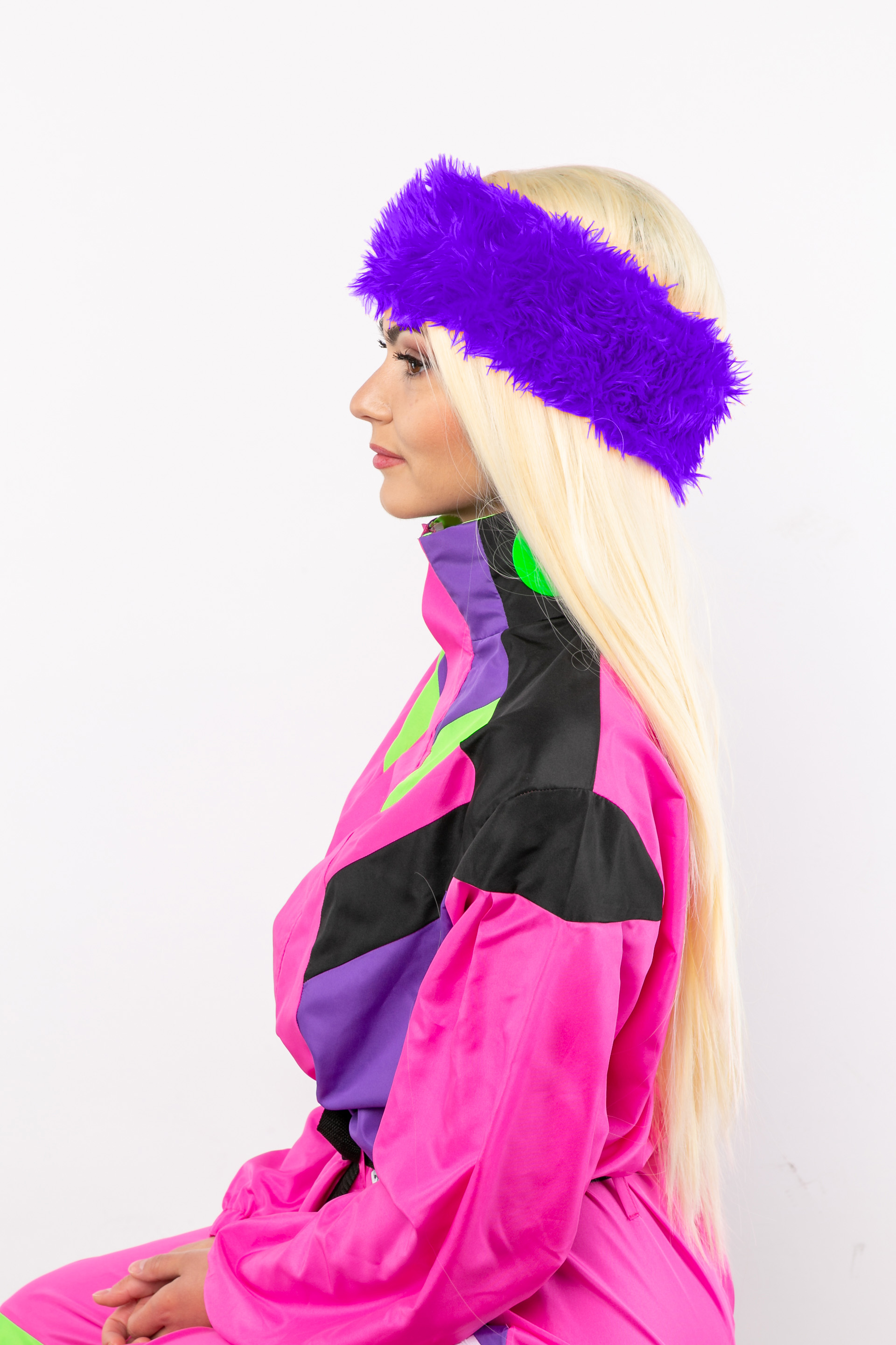 Stirnband Fell, lila Stirnband Fell, lila