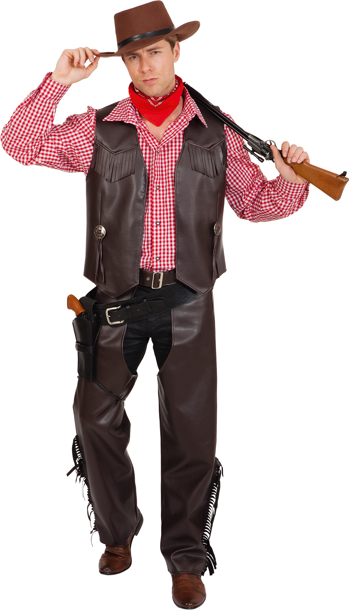 Cowboy-Chaps, braun Cowboy-Chaps, braun