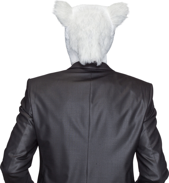 Maske Eisbär Maske Eisbär