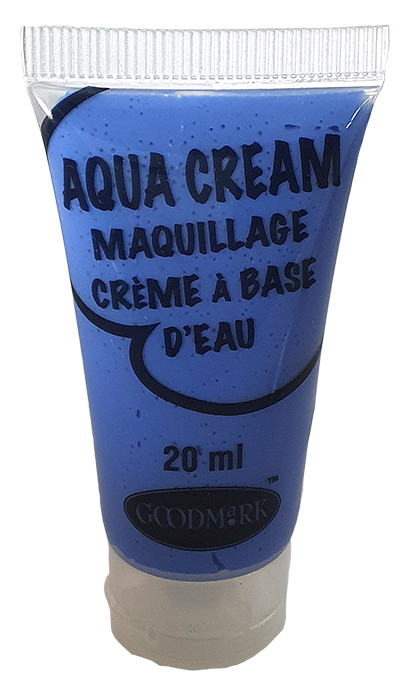 Aqua-Creme Schminke, blau Aqua-Creme Schminke, blau