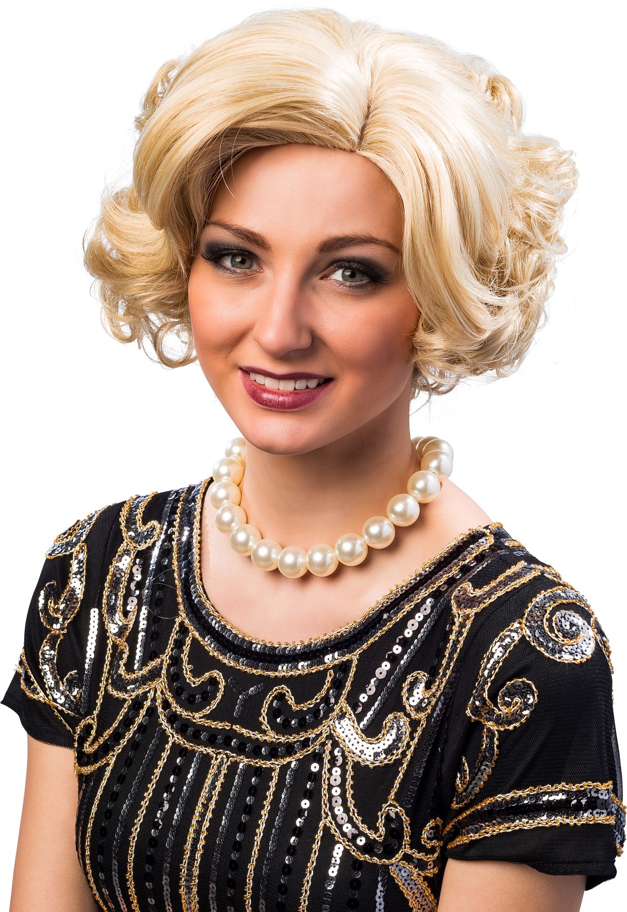 30er Jahre Perücke, blond