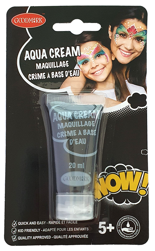 Aqua-Creme Schminke, schwarz Aqua-Creme Schminke, schwarz