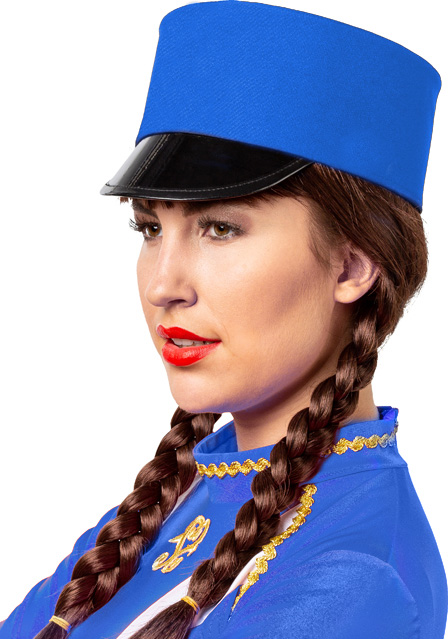 Garde Uniformhut Rohling, blau Garde Uniformhut Rohling, blau