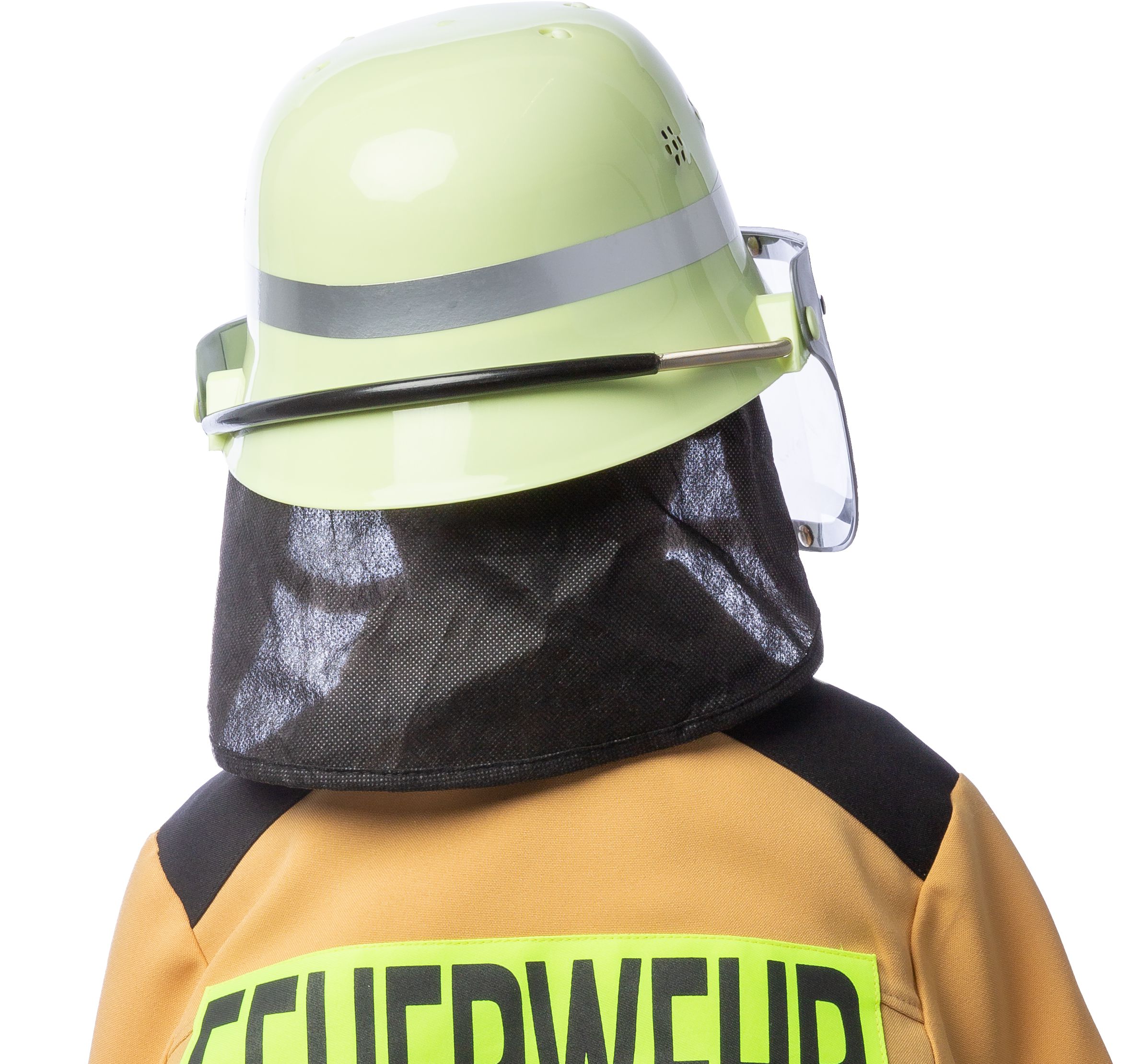 Feuerwehrhelm klassisch, beige für Kinder Feuerwehrhelm klassisch, beige für Kinder