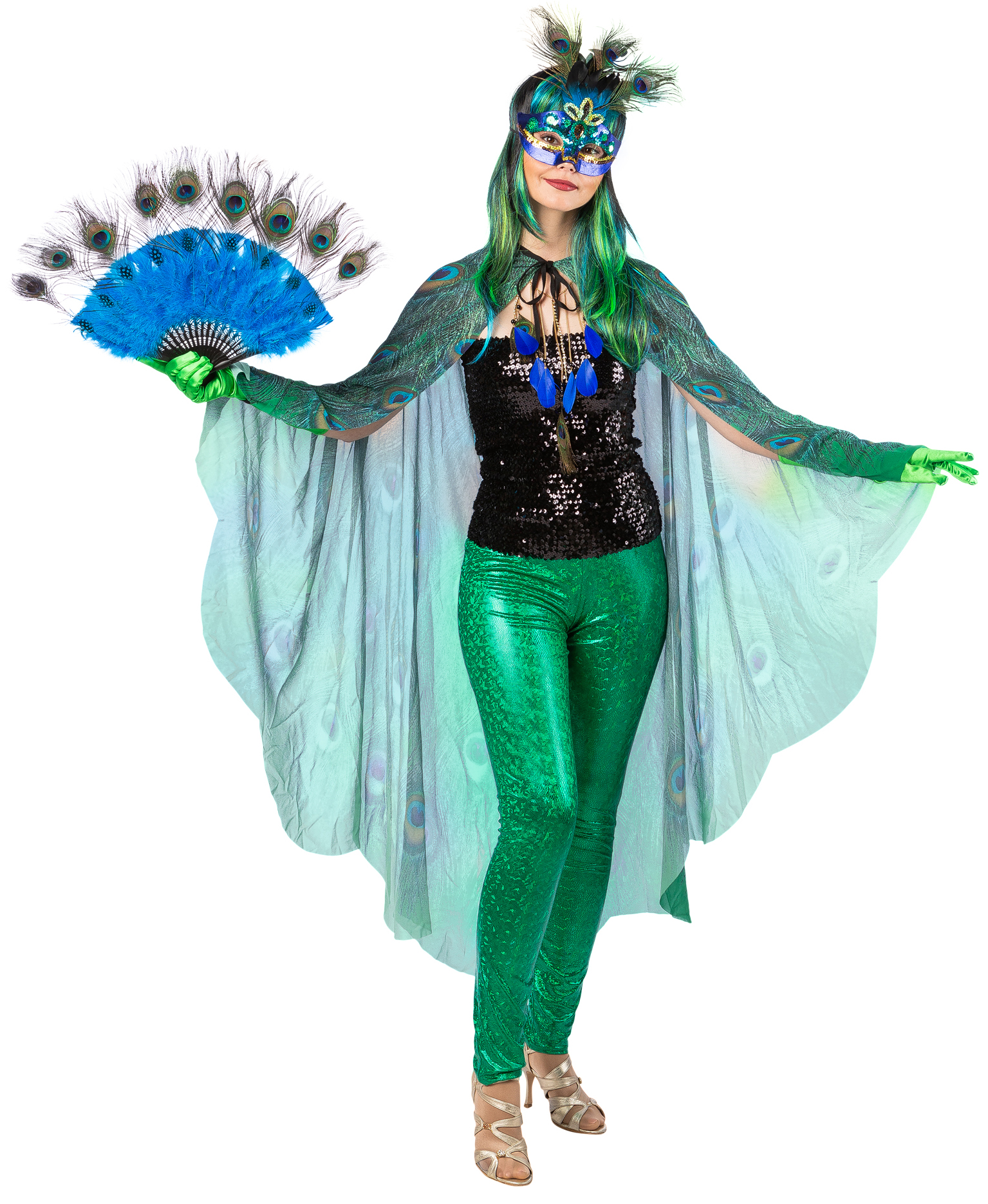 Cape Pfau, bunt Cape Pfau, bunt