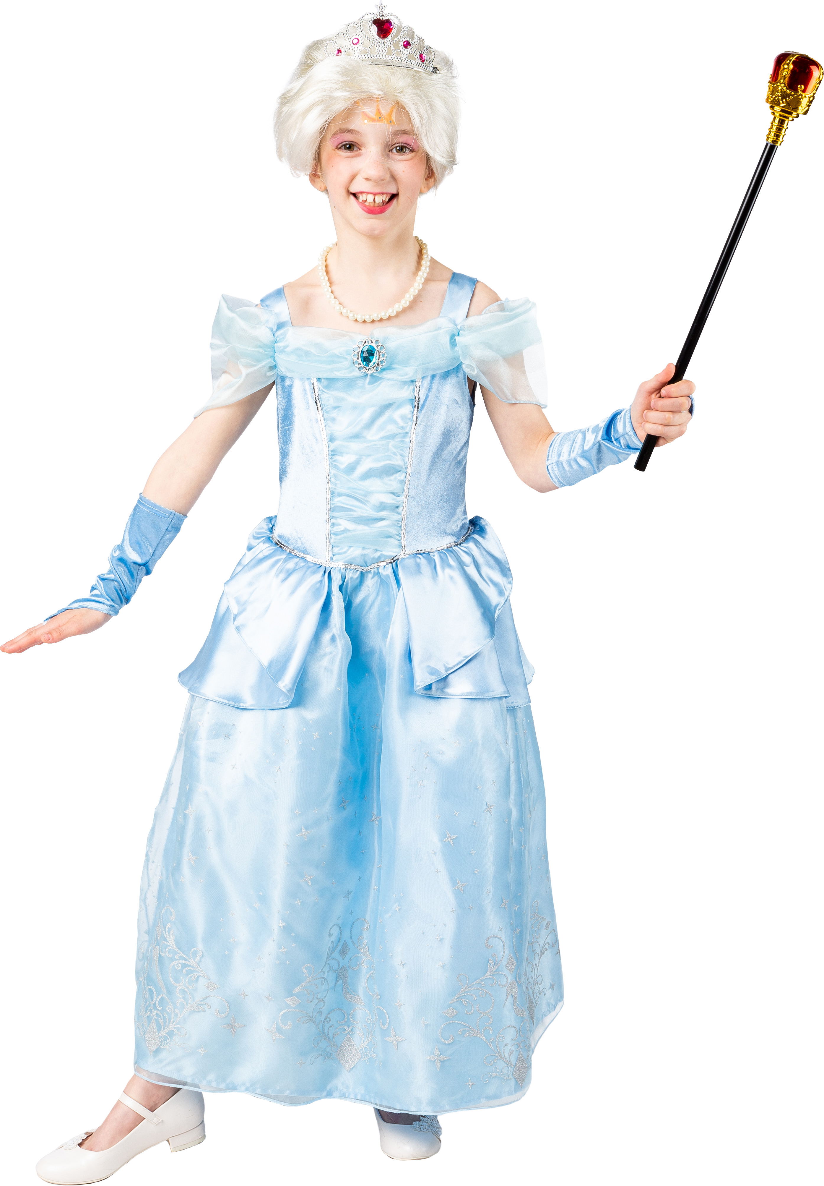 Kostüm Prinzessin blau