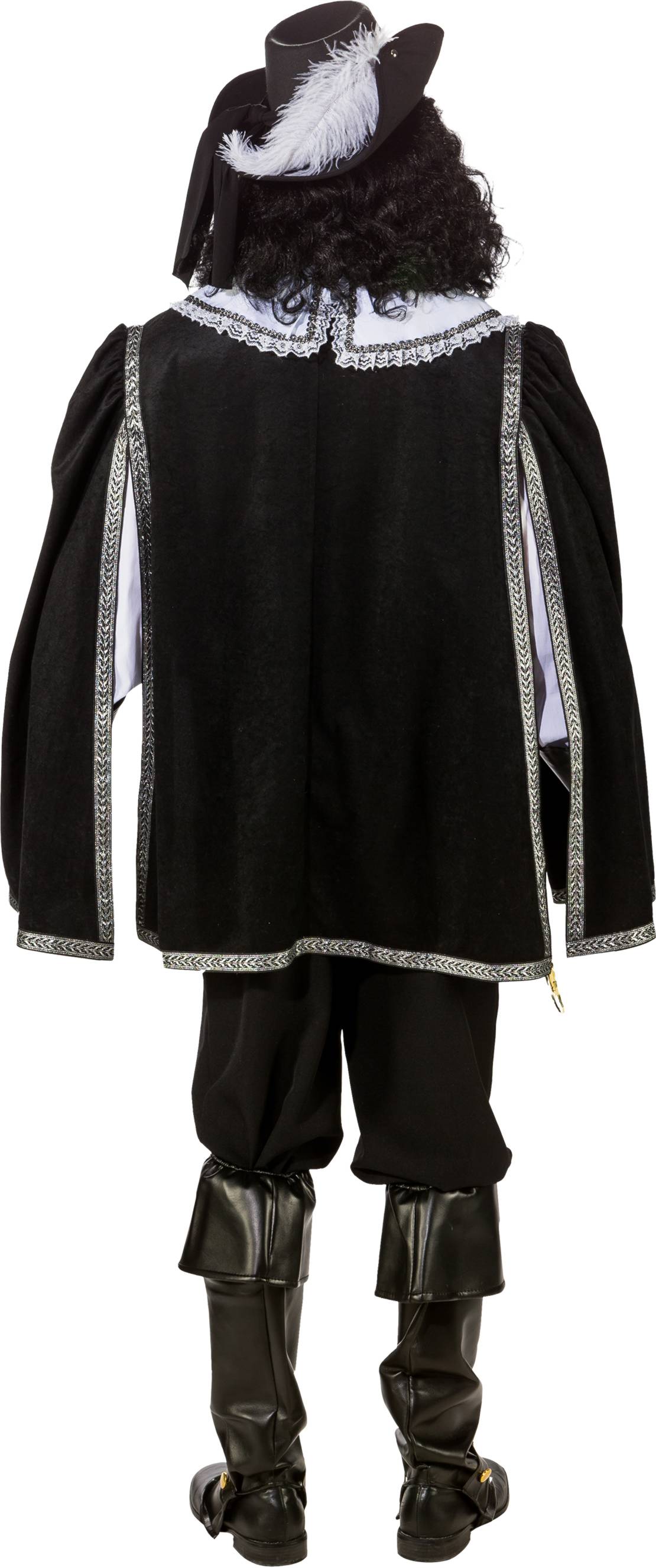 Umhang Musketier, schwarz Umhang Musketier, schwarz