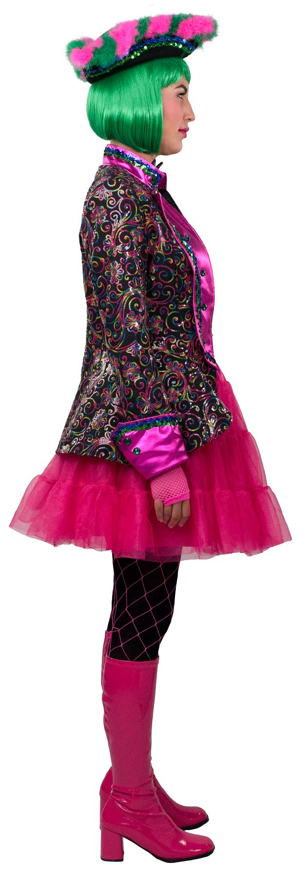 Damenjacke Pailletten, pink Damenjacke Pailletten, pink