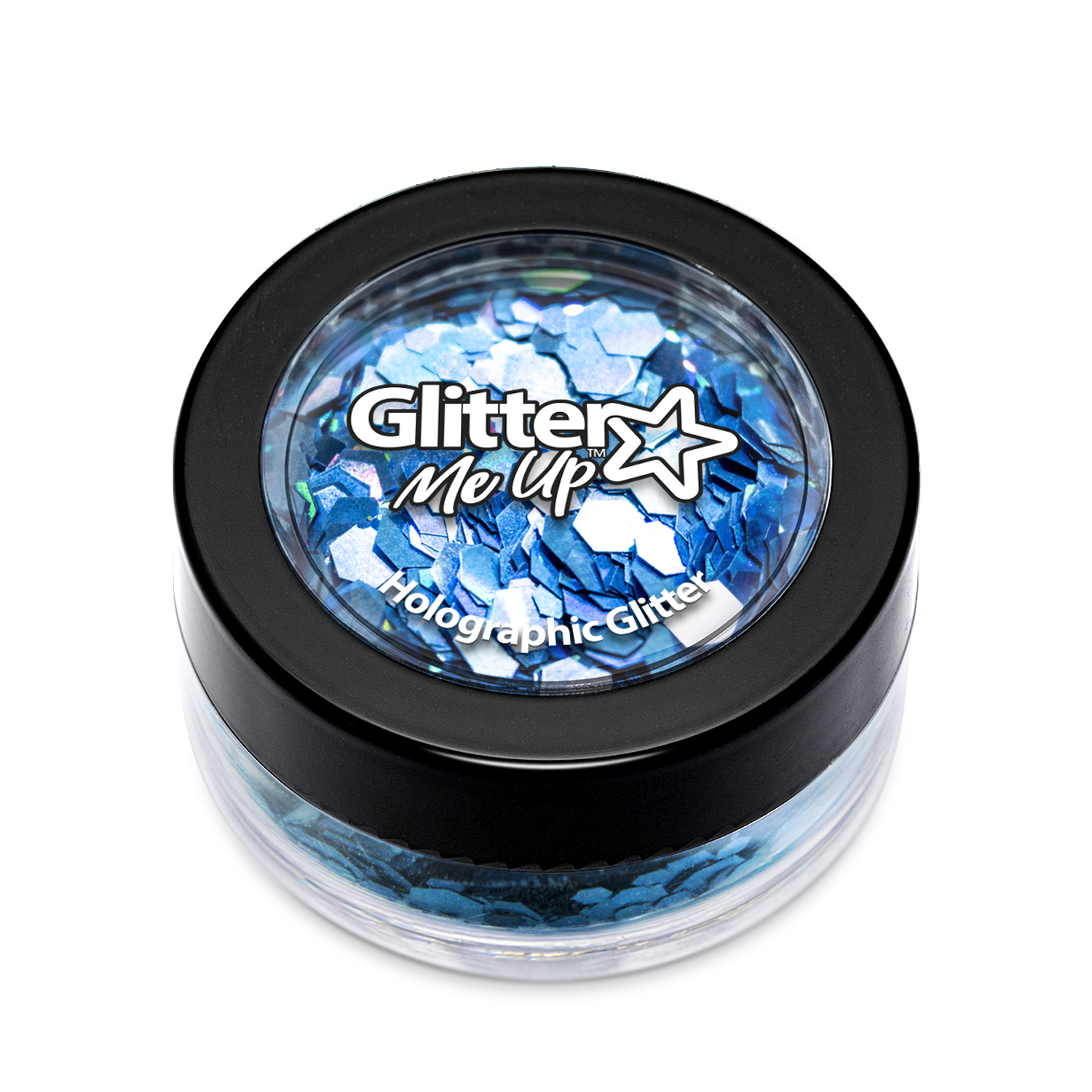 Glitzer Holografisch, blau Glitzer Holografisch, blau