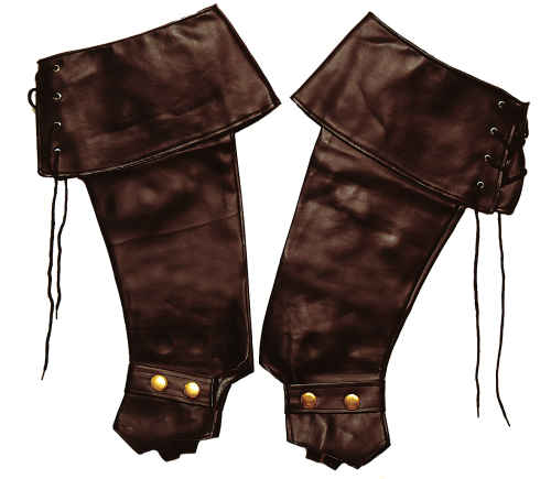Gamaschen, braun