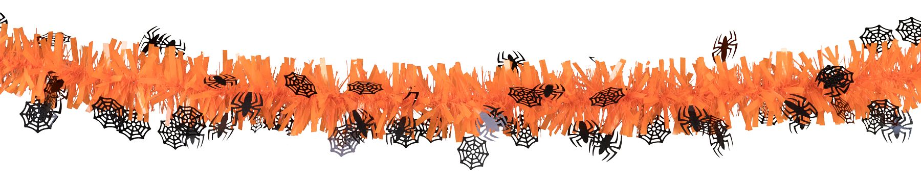 Girlande Halloween schwarz/weiß Geister - Ø ca. 6-16cm