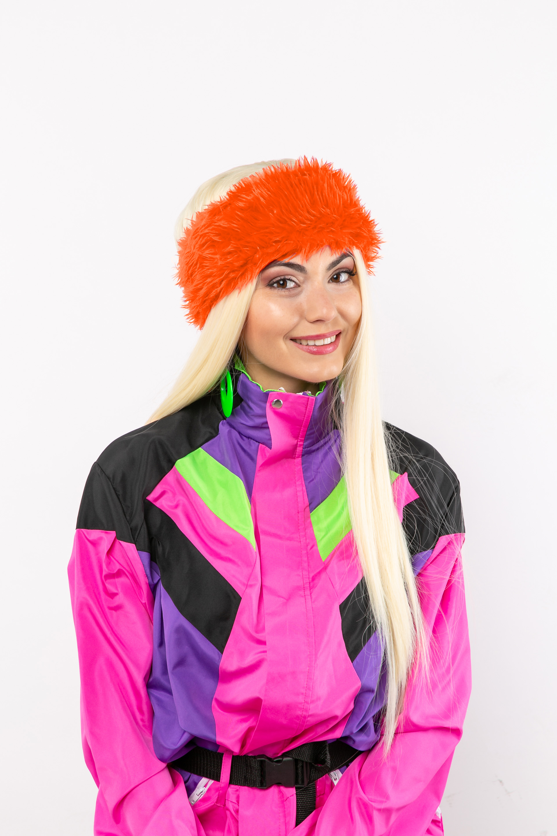 Stirnband Fell, orange 